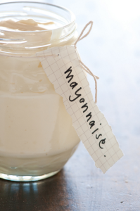 What Is Mayonnaise Made Of, a jar of home made mayo.