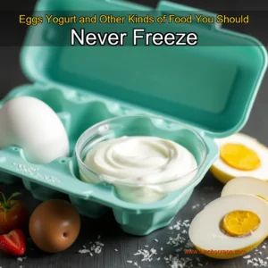 Artistic representation for Eggs Yogurt and Other Kinds of Food You Should Never Freeze