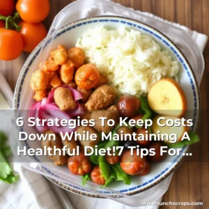 Artistic representation for 6 Strategies To Keep Costs Down While Maintaining A Healthful Diet!7 Tips For Affordable And Nutritious Meal Prep!