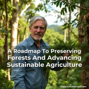 Artistic representation for A Roadmap To Preserving Forests And Advancing Sustainable Agriculture