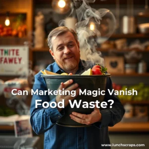 Artistic representation for Can Marketing Magic Vanish Food Waste?