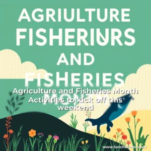 Artistic representation for Agriculture and Fisheries Month Activities to kick off this weekend