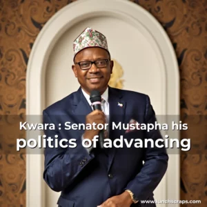 Artistic representation for Kwara : Senator Mustapha his politics of advancing
