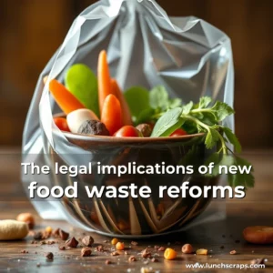 Artistic representation for The legal implications of new food waste reforms