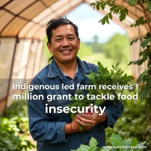 Artistic representation for Indigenous led farm receives 1 million grant to tackle food insecurity