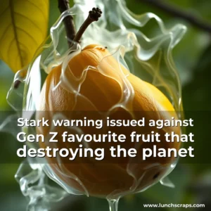 Artistic representation for Stark warning issued against Gen Z favourite fruit that destroying the planet