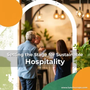 Artistic representation for Setting the Stage for Sustainable Hospitality