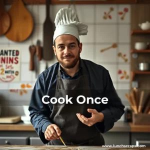 Artistic representation for Cook Once