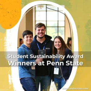 Artistic representation for Student Sustainability Award Winners at Penn State