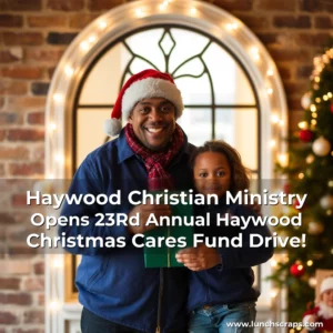 Artistic representation for Haywood Christian Ministry Opens 23Rd Annual Haywood Christmas Cares Fund Drive!