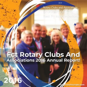 Artistic representation for Fct Rotary Clubs And Associations 2016 Annual Report!