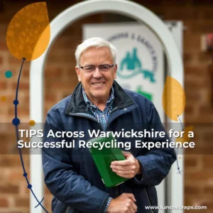 Artistic representation for TIPS Across Warwickshire for a Successful Recycling Experience