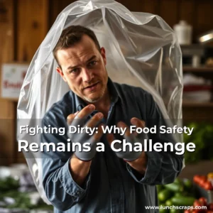 Artistic representation for Fighting Dirty: Why Food Safety Remains a Challenge