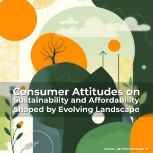 Artistic representation for Consumer Attitudes on Sustainability and Affordability Shaped by Evolving Landscape