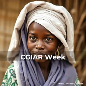 Artistic representation for CGIAR Week