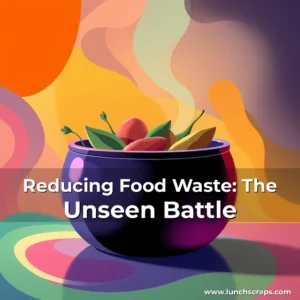 Artistic representation for Reducing Food Waste: The Unseen Battle
