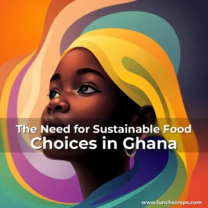 Artistic representation for The Need for Sustainable Food Choices in Ghana