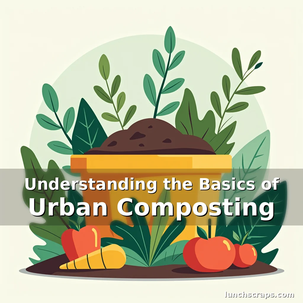 Artistic representation for Understanding the Basics of Urban Composting