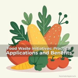 Artistic representation for Food Waste Initiatives: Practical Applications and Benefits