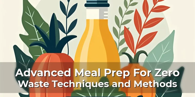 Artistic representation for Advanced Meal Prep For Zero Waste Techniques and Methods