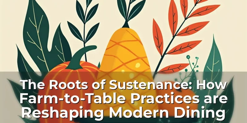 Artistic representation for The Roots of Sustenance: How Farm-to-Table Practices are Reshaping Modern Dining