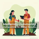 Artistic representation for Mastering Community Composting for Better Results